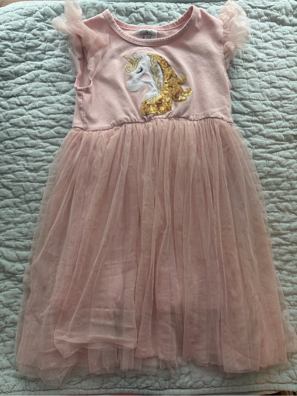Girls 5T Tutu Dress Bundle 3pc Cat & Jack Disney Minnie Unicorn Pink - Picture 12 of 16